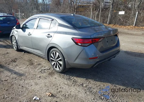 2021 Nissan Sentra Sv Xtronic Cvt from USA, damaged, VIN 3N1AB8CV1MY317627